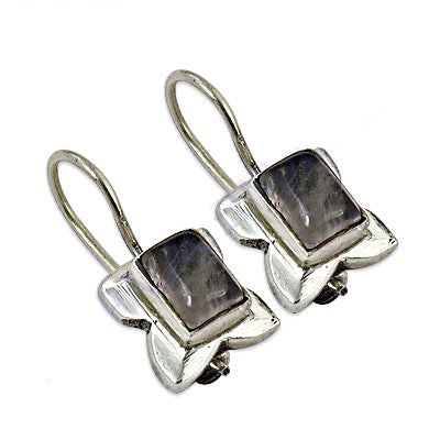 925 silver moonstone drop earrings for women | dainty jewelry