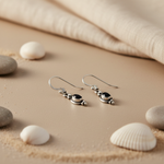 将图像加载到图库查看器中, 925 Silver Oval Stone Drop Earrings | Women's Daily Wear Jewelry