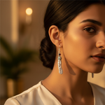 Load image into Gallery viewer, 925 Silver Freshwater Pearl Garnet Earrings | Women's Jewelry