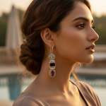 Load image into Gallery viewer, 925 Silver Gemstone Drop Earrings for Women | Dangle Jewelry