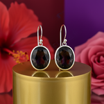 Load image into Gallery viewer, 925 Silver Smoky Quartz Earrings for Women | Gemstone Jewelry
