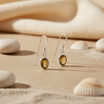 将图像加载到图库查看器中, 925 Sterling Silver Gemstone Earrings for Women | Daily Wear
