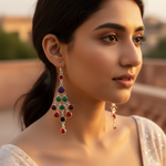 Load image into Gallery viewer, 925 Silver Gemstone Dangle Earrings | Women's Fashion Jewelry