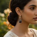 Load image into Gallery viewer, 925 Silver Gemstone Earrings for Women | Dangle Earrings