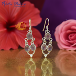 Load image into Gallery viewer, 925 Sterling Silver Earrings with Gemstone | For Women | Gift