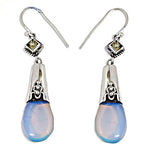 Load image into Gallery viewer, 925 Silver Moonstone Teardrop Earrings for Women | Dangle Earrings