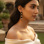 Load image into Gallery viewer, 925 Silver Gemstone Drop Earrings for Women | Dangle Earrings