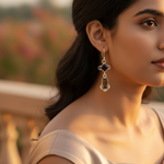 Load image into Gallery viewer, 925 Silver Gemstone Drop Earrings for Women | Dangle Earrings