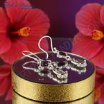 Load image into Gallery viewer, 925 Silver Gemstone Drop Earrings for Women | Dangle Earrings