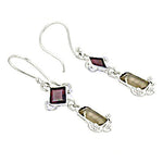 Load image into Gallery viewer, 925 Silver Gemstone Drop Earrings for Women | Dangle Earrings