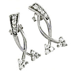 Load image into Gallery viewer, 925 Silver Cubic Zirconia Earrings for Women | Gift Jewelry