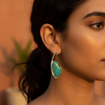 Load image into Gallery viewer, 925 Silver Turquoise Earrings for Women | Statement Jewelry