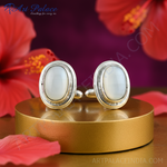 Load image into Gallery viewer, 925 Silver Mother of Pearl Stud Earrings for Women | Gift