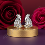 将图像加载到图库查看器中, 女士银钻耳钉 | 精致珠宝礼品