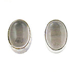 将图像加载到图库查看器中, Silver Stone Stud Earrings for Women | Daily Wear Jewelry