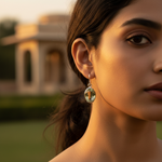 Load image into Gallery viewer, Silver Lemon Quartz Drop Earrings for Women | Dainty Jewelry