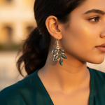 Load image into Gallery viewer, 925 Silver Labradorite Earrings for Women | Gemstone Jewelry