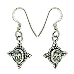 Load image into Gallery viewer, 925 Silver Gemstone Drop Earrings for Women | Dangle Earrings