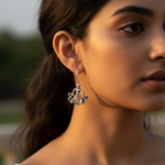 将图像加载到图库查看器中, 925 Silver Moonstone Teardrop Earrings for Women | Dainty Jewelry