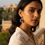 Load image into Gallery viewer, 925 Silver Amethyst Square Earrings for Women | Gift