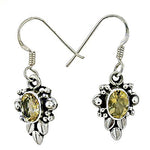Load image into Gallery viewer, 925 Silver Citrine Earrings for Women | Gemstone Jewelry