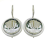 Load image into Gallery viewer, Silver Clear Crystal Earrings | Women's Elegant Jewelry