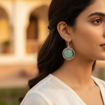 将图像加载到图库查看器中, 925银玉髓水滴耳环,女士款 | 日常佩戴