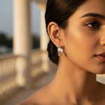 将图像加载到图库查看器中, Silver Hoop Earrings for Women | Daily Wear Jewelry