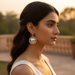 Load image into Gallery viewer, 925 Silver Round Drop Earrings for Women | Dainty Jewelry