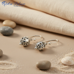 Load image into Gallery viewer, Pendientes colgantes de filigrana de plata 925 | Joyería de uso diario para mujer