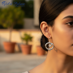 Load image into Gallery viewer, Pendientes de clave de sol en plata 925 | Joyas con notas musicales