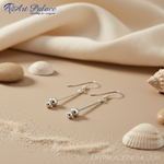 Load image into Gallery viewer, Pendientes de bola de plata 925 para mujer | Joyería delicada