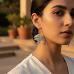 Load image into Gallery viewer, Pendientes colgantes de pez en plata 925 | Pendientes colgantes para mujer