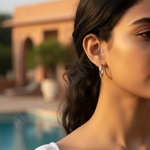 Load image into Gallery viewer, 925 Silver Hoop Earrings for Women | Classic Daily Wear Jewelry