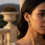 将图像加载到图库查看器中, 925 Silver Hoop Earrings for Women | Daily Wear Jewelry
