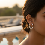 将图像加载到图库查看器中, 925纯银C形耳夹耳环(女士款)| 时尚首饰