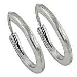 将图像加载到图库查看器中, 925 Sterling Silver Hoop Earrings for Women | Daily Wear