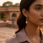 将图像加载到图库查看器中, 925 Sterling Silver Ball Drop Earrings for Women | Dangle Earrings