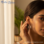 将图像加载到图库查看器中, 925纯银新月形耳环,女士款 | 日常佩戴