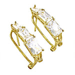 将图像加载到图库查看器中, gold plating Cubic Zirconia Ear Climbers | Women's Fashion Jewelry
