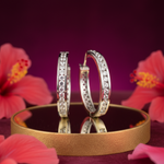 将图像加载到图库查看器中, 925纯银镶嵌立方氧化锆耳环,女士款 | 礼物