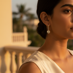 Load image into Gallery viewer, 925 Silver Gemstone Drop Earrings for Women | Daily Wear