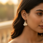 将图像加载到图库查看器中, 925纯银镶嵌立方氧化锆女士吊坠耳环