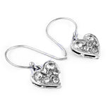 将图像加载到图库查看器中, 925 Silver Cubic Zirconia Heart Earrings for Women | Gift