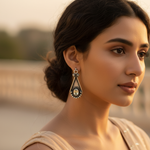 Load image into Gallery viewer, 925 Silver Lemon Quartz Teardrop Earrings for Women