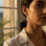 Load image into Gallery viewer, 925 Silver Faceted Crystal Drop Earrings for Women | Gift