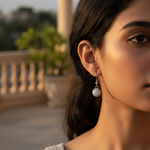 将图像加载到图库查看器中, 925 Silver Cubic Zirconia Ball Drop Earrings | For Women