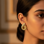 Load image into Gallery viewer, gold plating Teardrop Diamond Stud Earrings for Women | Gift Jewelry
