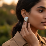 将图像加载到图库查看器中, Silver Diamond Earrings | Women's Elegant Jewelry Gift