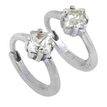 Load image into Gallery viewer, Silver Cubic Zirconia Toe Rings for Women | Fashion Jewelry